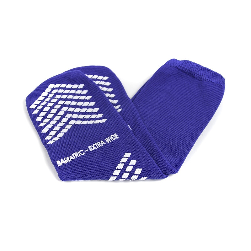 McKesson Single Tread Slipper Socks, Bariatric / X-Wide -Case of 48 McKesson Single Tread Slipper Socks, Bariatric / X-Wide -Case of 48