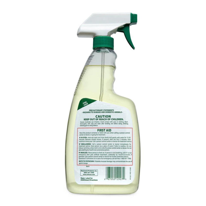 Citrus II Surface Disinfectant Cleaner, 22 oz Spray Bottle -Case of 12 Citrus II Surface Disinfectant Cleaner, 22 oz Spray Bottle -Case of 12