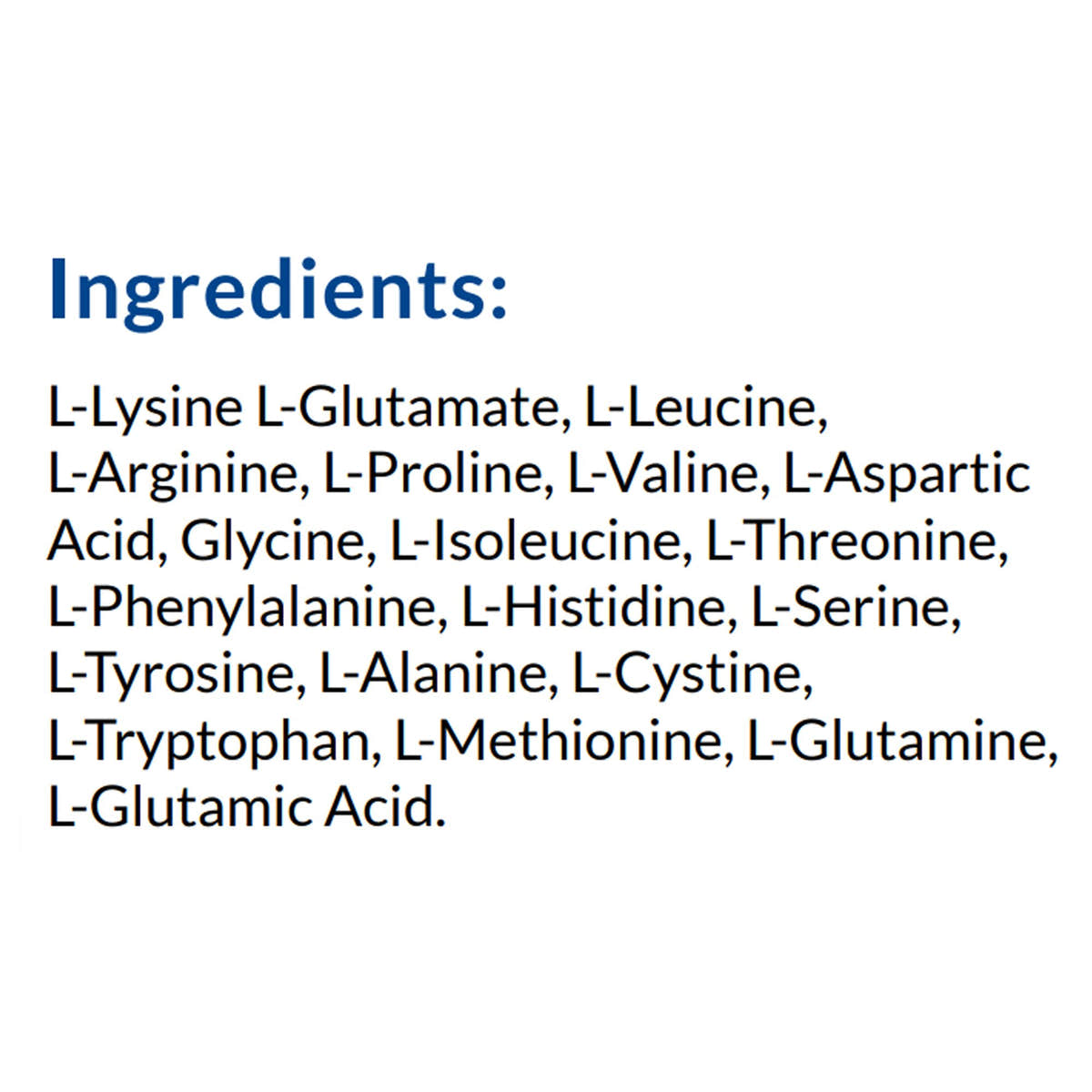 Complete Amino Acid Mix Amino Acid Oral Supplement, 7 oz. Can -Each Complete Amino Acid Mix Amino Acid Oral Supplement, 7 oz. Can -Each