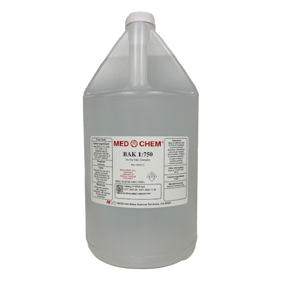 Bak 1:750 Benzalkonium Chloride Antiseptic - 181934_GL - 1 Bak 1:750 Benzalkonium Chloride Antiseptic - 181934_GL - 1