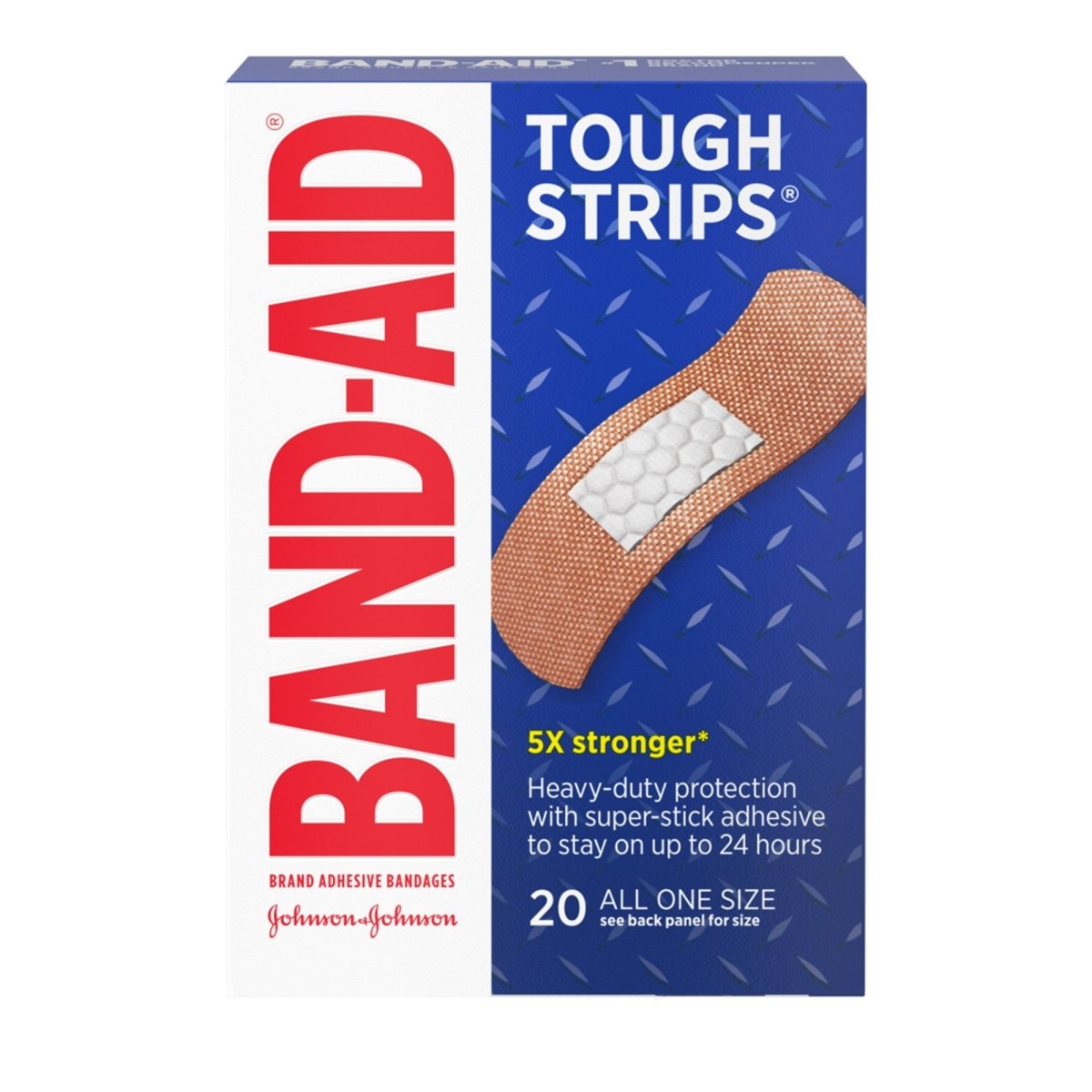 Band Aid Tough Strips Adhesive Strips - 1061264_BX - 1 Band Aid Tough Strips Adhesive Strips - 1061264_BX - 1