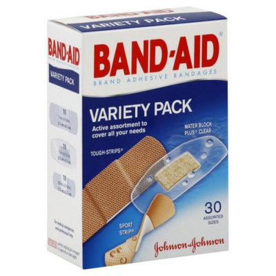 Band Aid Variety Pack Adhesive Strips - 770776_BX - 1 Band Aid Variety Pack Adhesive Strips - 770776_BX - 1