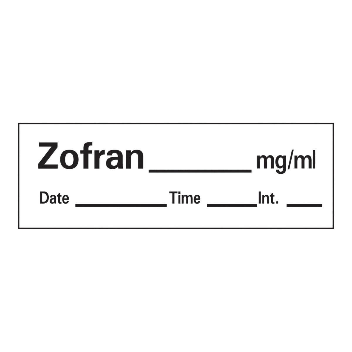 Barkley Zofran_mg/Ml Date_Time_Int_ Anesthesia Label Tape - 491538_RL - 1 Barkley Zofran_mg/Ml Date_Time_Int_ Anesthesia Label Tape - 491538_RL - 1