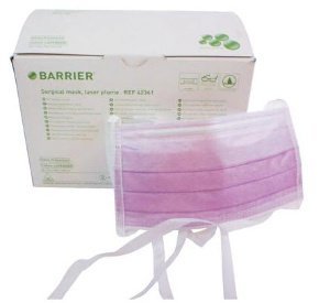 Barrier Laser Plume Surgical Mask - 815488_BX - 1 Barrier Laser Plume Surgical Mask - 815488_BX - 1