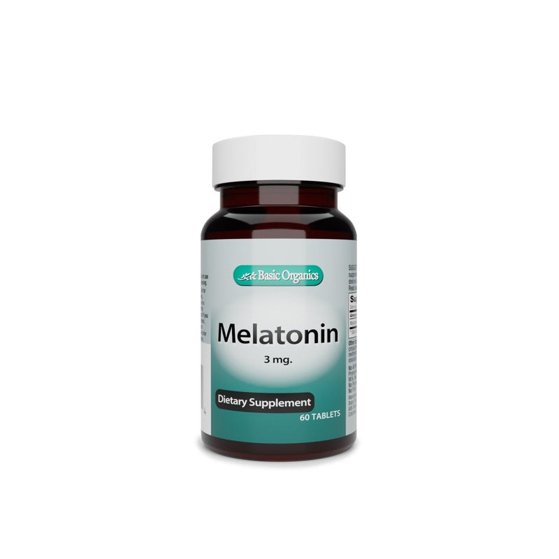 Basic Organics Melatonin Natural Sleep Aid - 512846_BT - 1 Basic Organics Melatonin Natural Sleep Aid - 512846_BT - 1