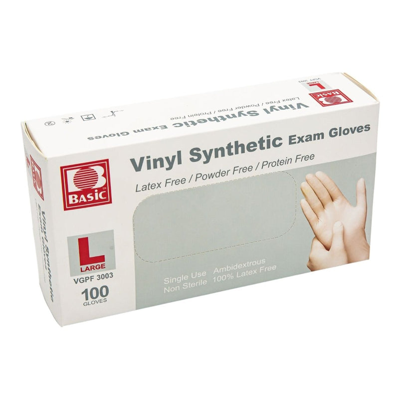 Basic Vinyl Exam Gloves - 1221128_BX - 2 Basic Vinyl Exam Gloves - 1221128_BX - 2