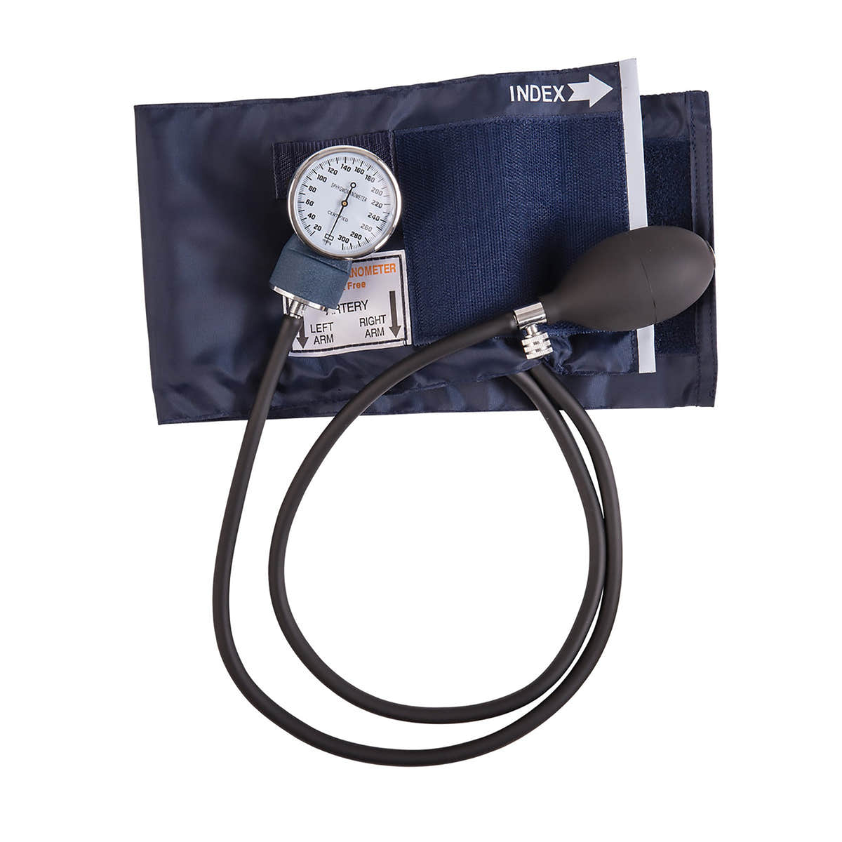Mabis Aneroid Sphygmomanometer, Blue -Each Mabis Aneroid Sphygmomanometer, Blue -Each