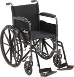 drive Silver Sport 1 Wheelchair, 18-Inch Seat Width -Each drive Silver Sport 1 Wheelchair, 18-Inch Seat Width -Each