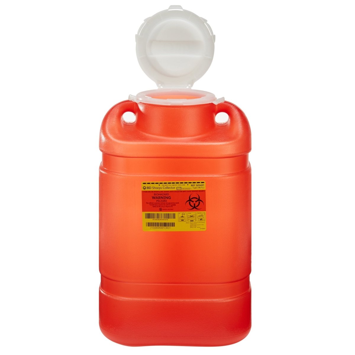 BD 1 Piece 5 Gallon Sharps Container - 140851_CS - 1 BD 1 Piece 5 Gallon Sharps Container - 140851_CS - 1