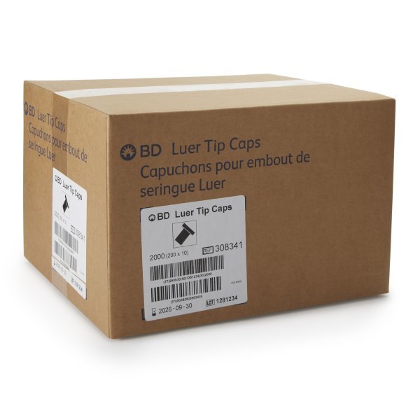 BD Luer Tip Cap - 362562_CS - 5 BD Luer Tip Cap - 362562_CS - 5