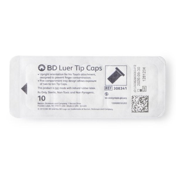 BD Luer Tip Cap - 362562_PK - 3 BD Luer Tip Cap - 362562_PK - 3