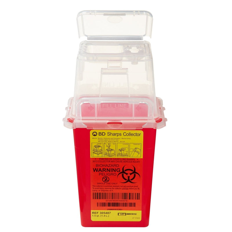 Bd Phlebotomy Sharps Container - 140597_CS - 1 Bd Phlebotomy Sharps Container - 140597_CS - 1