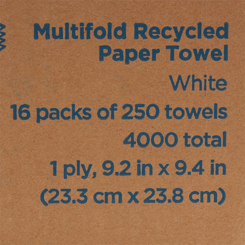 Pacific Blue Select 1-Ply Paper Towels, 250 Sheets per Pack -Case of 16 Pacific Blue Select 1-Ply Paper Towels, 250 Sheets per Pack -Case of 16
