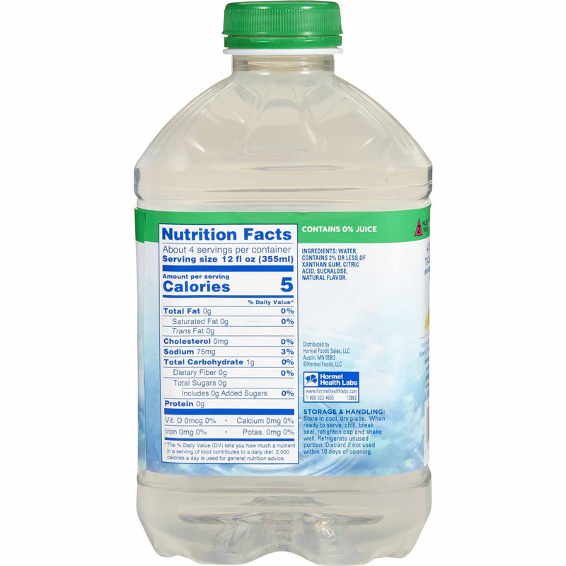 Thick & Easy Hydrolyte Nectar Consistency Thickened Water, Lemon, 46 oz. Bottle -Case of 6 Thick & Easy Hydrolyte Nectar Consistency Thickened Water, Lemon, 46 oz. Bottle -Case of 6