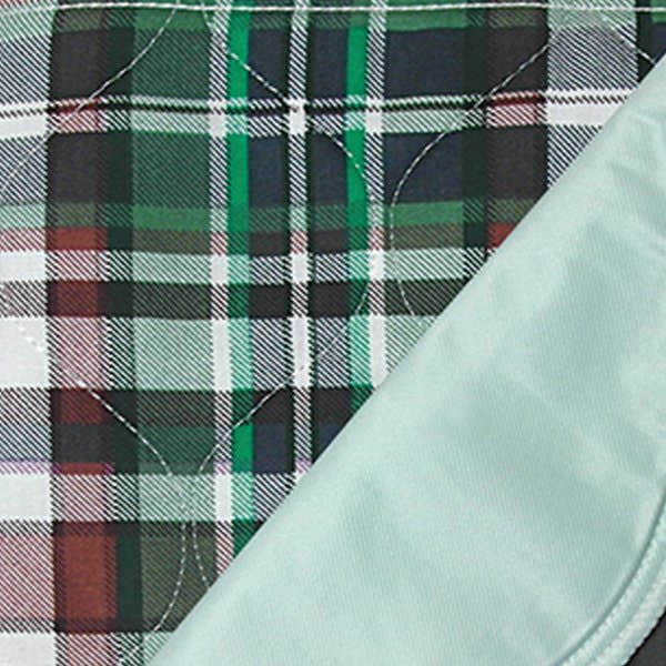 Beck's Classic Highland Blue Plaid Underpad, 30 x 36 Inch - 747329_EA - 1 Beck's Classic Highland Blue Plaid Underpad, 30 x 36 Inch - 747329_EA - 2