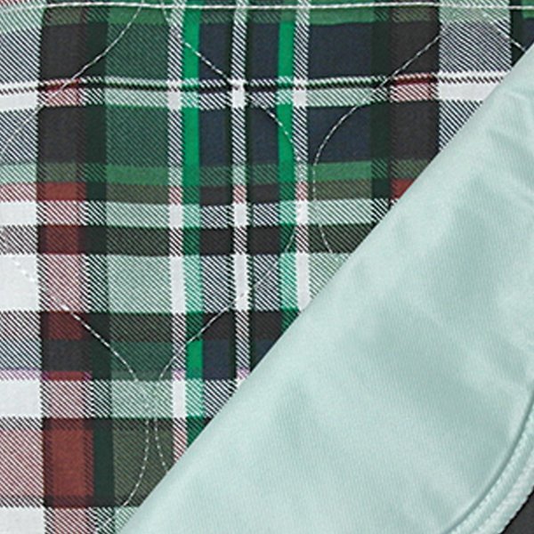 Beck's Classic Highland Blue Plaid Underpad, 30 x 36 Inch - 747329_EA - 2 Beck's Classic Highland Blue Plaid Underpad, 30 x 36 Inch - 747329_EA - 2