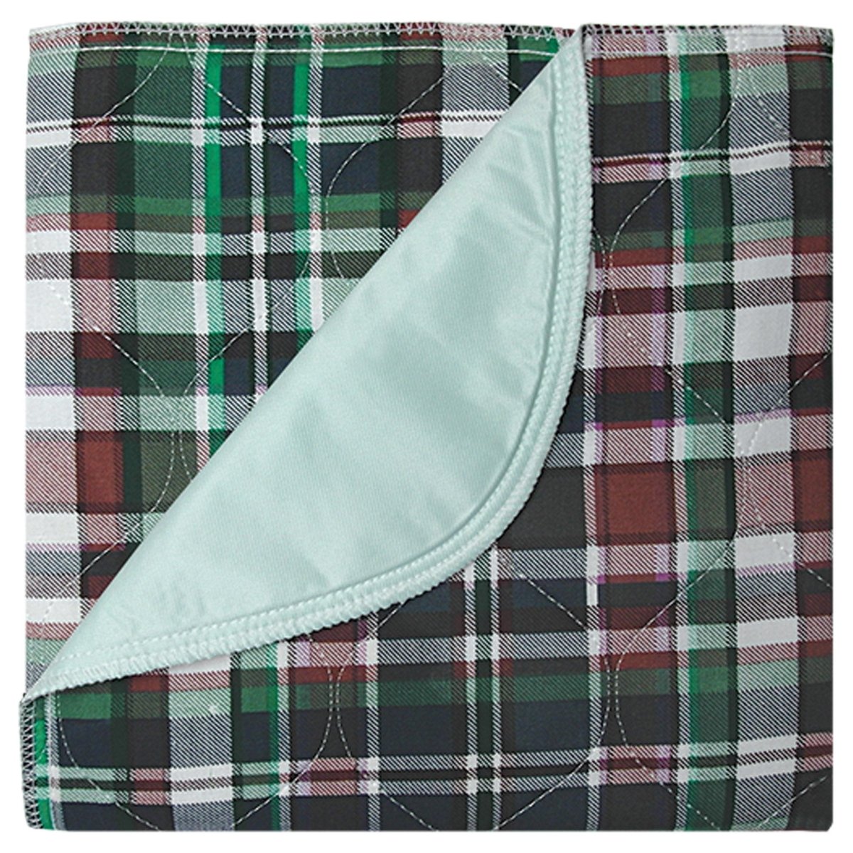 Beck's Classic Highland Blue Plaid Underpad, 30 x 36 Inch - 747329_EA - 1 Beck's Classic Highland Blue Plaid Underpad, 30 x 36 Inch - 747329_EA - 1