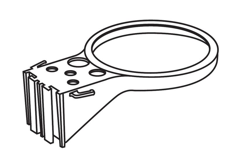 Bemis Healthcare Suction Canister Bracket - 122569_CS - 1 Bemis Healthcare Suction Canister Bracket - 122569_CS - 1