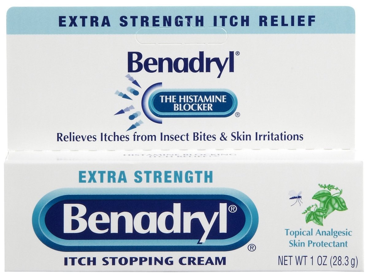 Benadryl Diphenhydramine Hcl / Zinc Acetate Itch Relief - 783324_EA - 1 Benadryl Diphenhydramine Hcl / Zinc Acetate Itch Relief - 783324_EA - 1
