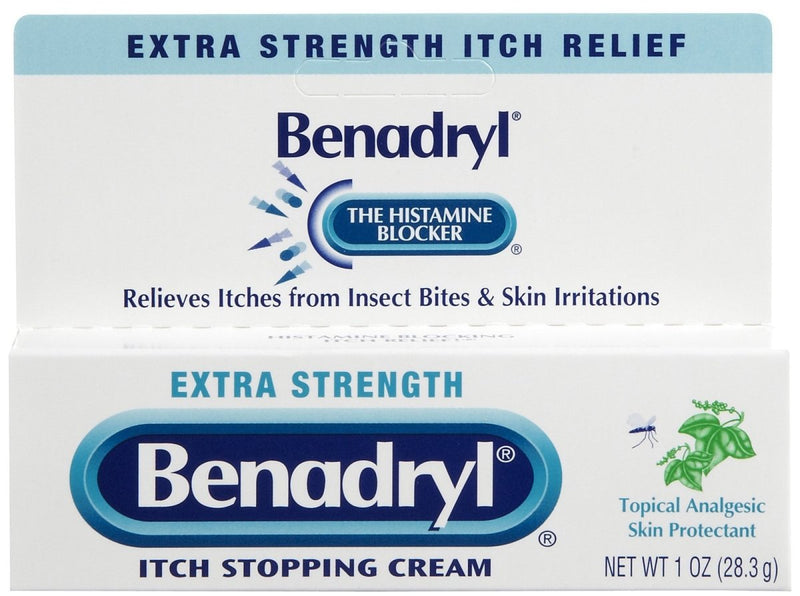 Benadryl Diphenhydramine Hcl / Zinc Acetate Itch Relief - 783324_EA - 1 Benadryl Diphenhydramine Hcl / Zinc Acetate Itch Relief - 783324_EA - 1