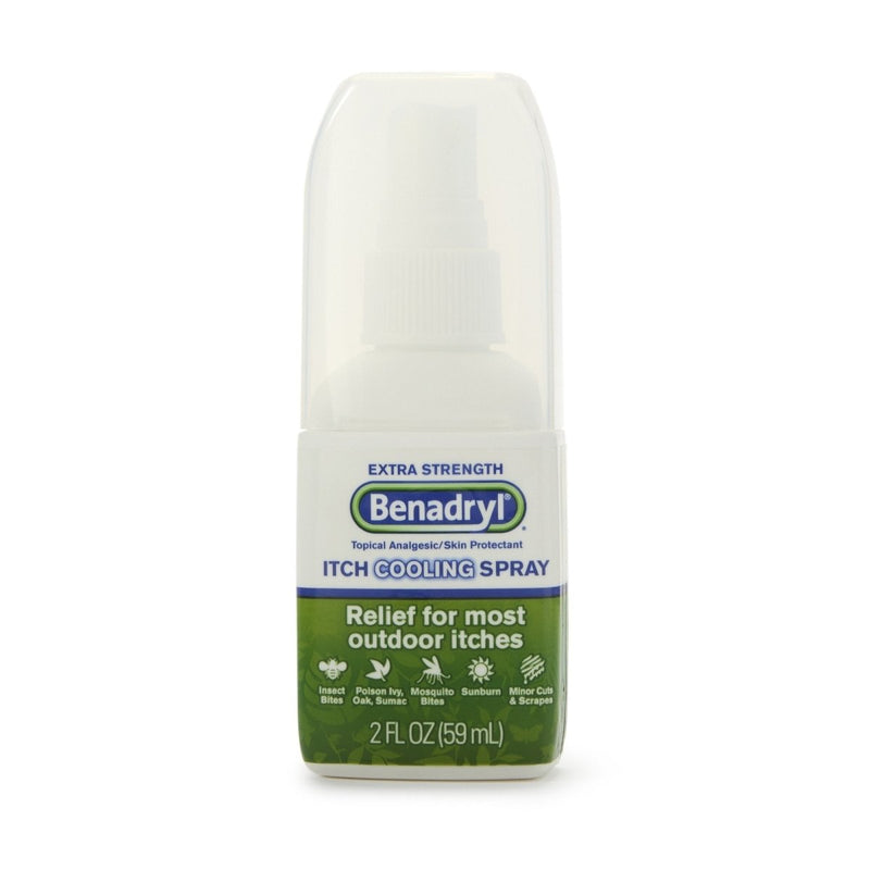 Benadryl Diphenhydramine / Zinc Acetate Itch Relief Spray - 459547_EA - 1 Benadryl Diphenhydramine / Zinc Acetate Itch Relief Spray - 459547_EA - 1