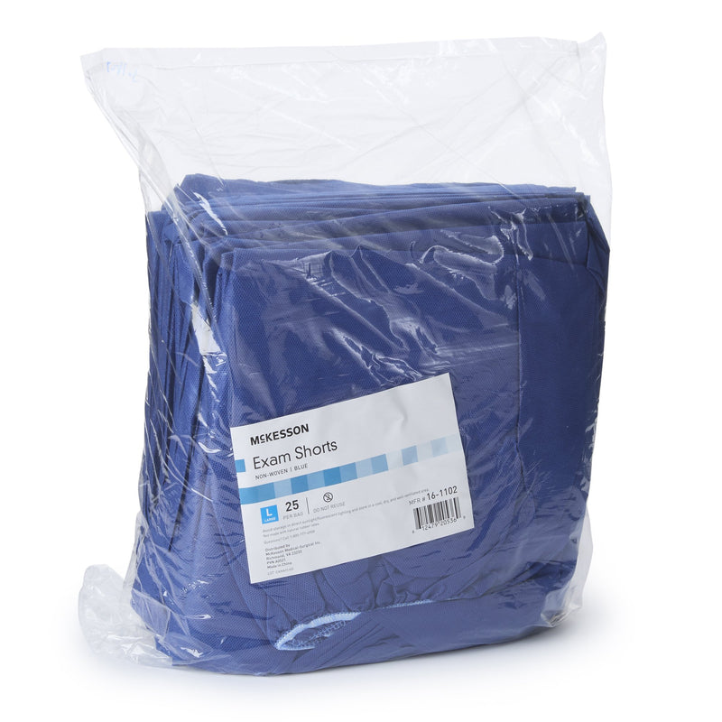 McKesson Patient Exam Shorts, Large -Bag of 25 McKesson Patient Exam Shorts, Large -Bag of 25