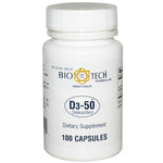 Bio Tech Vitamin D3 50 Supplement - 635581_BT - 1 Bio Tech Vitamin D3 50 Supplement - 635581_BT - 1