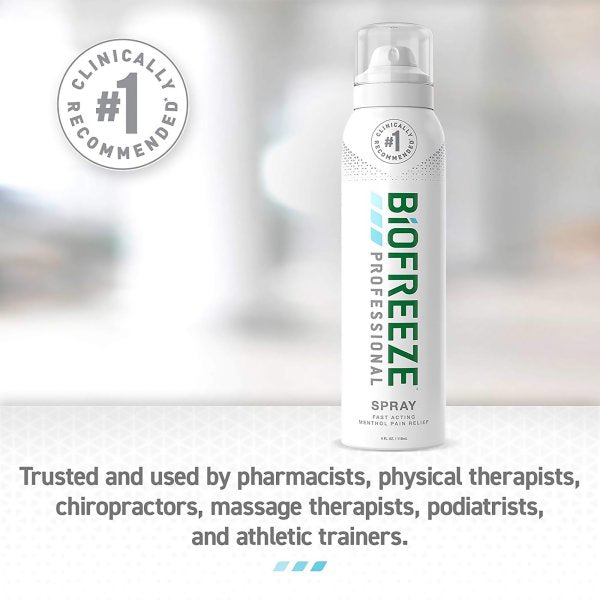 Biofreeze Professional 360 Pain Relief Spray - 1027521_BX - 2 Biofreeze Professional 360 Pain Relief Spray - 1027521_BX - 2