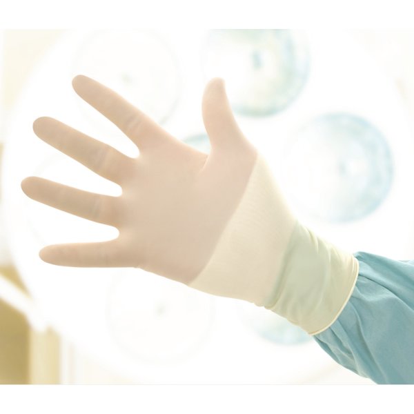 Biogel Surgeons Latex Standard Cuff Length Surgical Glove, Straw - 184864_BX - 8 Biogel Surgeons Latex Standard Cuff Length Surgical Glove, Straw - 184864_BX - 8