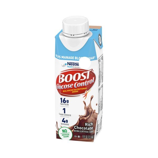 Boost Glucose Control Nutritional Drink 8 oz Cartons - 1178517_CS - 6 Boost Glucose Control Nutritional Drink 8 oz Cartons - 1178517_CS - 6