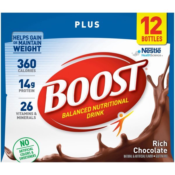 Boost Plus Chocolate Nutritional Drink 8 oz. Bottle - 983719_EA - 4 Boost Plus Chocolate Nutritional Drink 8 oz. Bottle - 983719_EA - 4