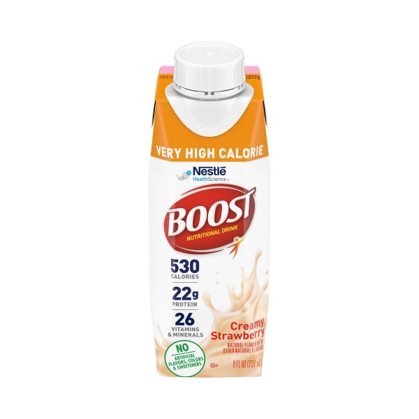 Boost Very High Calorie Nutritional Drink 8 oz. Carton - 1178522_CS - 1 Boost Very High Calorie Nutritional Drink 8 oz. Carton - 1178505_CS - 2