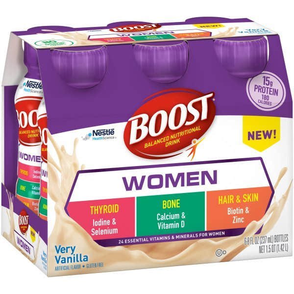 Boost Women Balanced Nutritional Drink - 983718_PK - 1 Boost Women Balanced Nutritional Drink - 983718_PK - 1