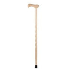 Brazos Craftsman Hickory Walking Cane, 37-Inch Height - 1055942_EA - 1 Brazos Craftsman Hickory Walking Cane, 37-Inch Height - 1055942_EA - 1