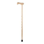 Brazos Craftsman Hickory Walking Cane, 37-Inch Height - 1055942_EA - 1