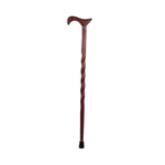 Brazos Derby Oak Cane, 34-Inch Height, Red - 1055945_EA - 1 Brazos Derby Oak Cane, 34-Inch Height, Red - 1055945_EA - 1