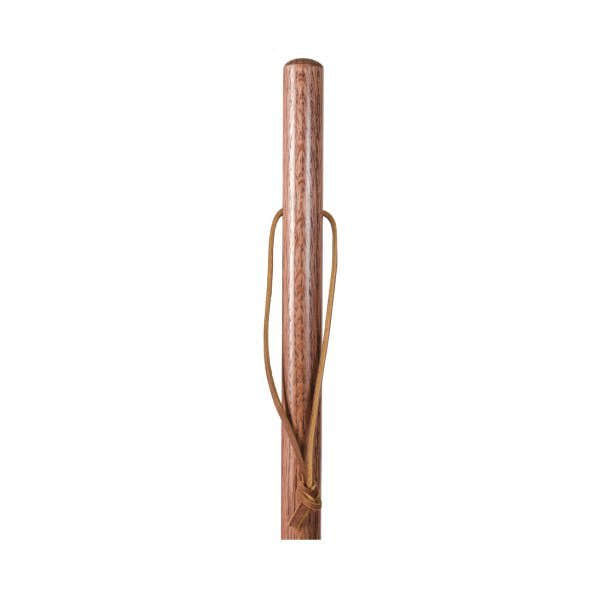 Brazos Oak Hiking Staff, 48-Inch Height, Red - 1149589_EA - 1 Brazos Oak Hiking Staff, 48-Inch Height, Red - 1149589_EA - 2