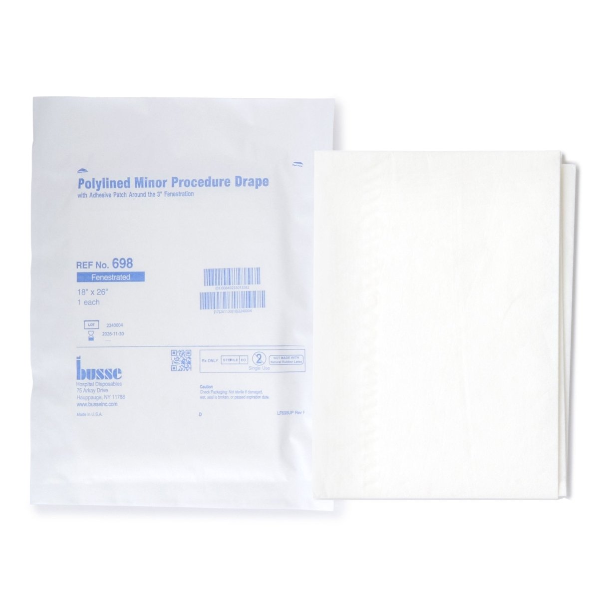 Busse Hospital Sterile Minor Procedure Surgical Drape - 186733_BX - 1 Busse Hospital Sterile Minor Procedure Surgical Drape - 186733_BX - 1