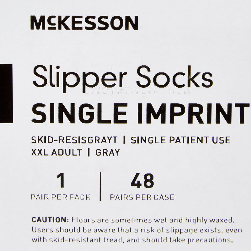 McKesson Slipper Socks, 2X-Large -Case of 48 McKesson Slipper Socks, 2X-Large -Case of 48