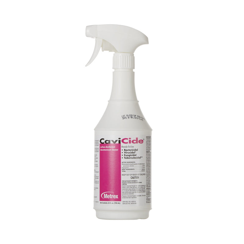 CaviCide Surface Disinfectant Cleaner, Alcohol Based, 24 oz Bottle -Case of 12 CaviCide Surface Disinfectant Cleaner, Alcohol Based, 24 oz Bottle -Case of 12