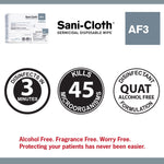 Sani-Cloth AF3 Surface Disinfectant Cleaner Wipe, Large Individual Packet -Box of 50 Sani-Cloth AF3 Surface Disinfectant Cleaner Wipe, Large Individual Packet -Box of 50