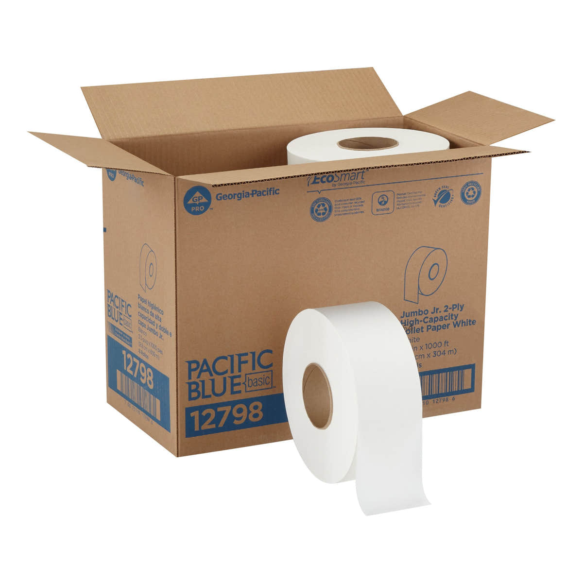 envision Jumbo Size Cored Roll Toilet Tissue -Case of 8 envision Jumbo Size Cored Roll Toilet Tissue -Case of 8