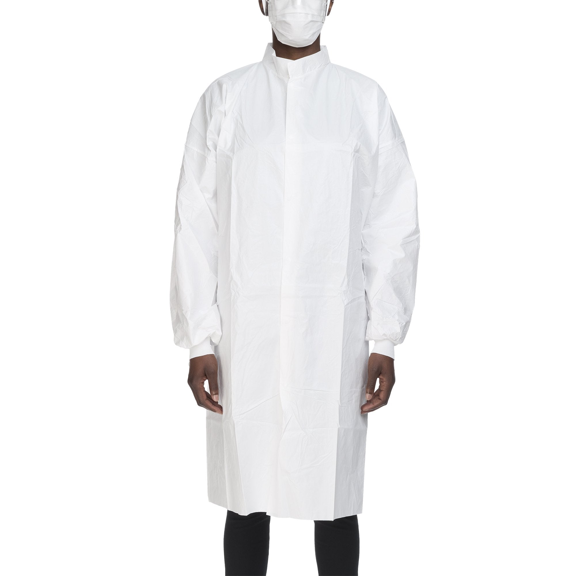 Contec CritiGear Cleanroom Frocks, Large -Bag of 10 Contec CritiGear Cleanroom Frocks, Large -Bag of 10