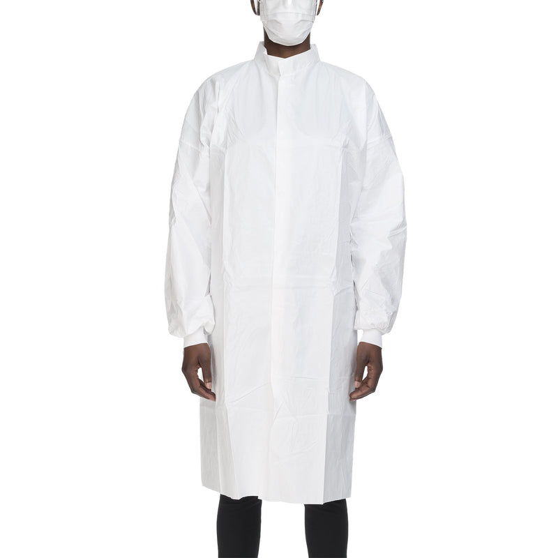 Contec CritiGear Cleanroom Frocks, Large -Bag of 10 Contec CritiGear Cleanroom Frocks, Large -Bag of 10