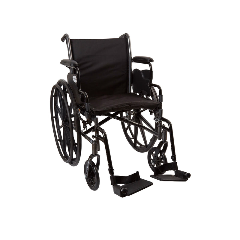 McKesson Lightweight Wheelchair Swing-Away Footrest, 18 Inch Seat Width -Each McKesson Lightweight Wheelchair Swing-Away Footrest, 18 Inch Seat Width -Each