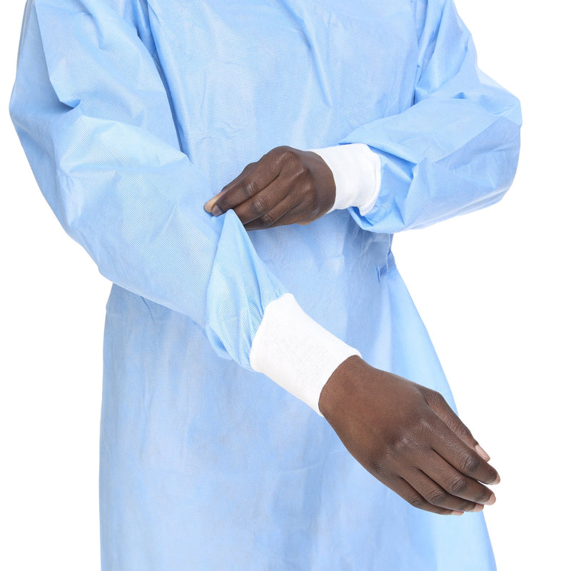 Halyard Basics Non-Reinforced Surgical Gown with Towel, Large -Case of 20 Halyard Basics Non-Reinforced Surgical Gown with Towel, Large -Case of 20