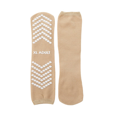 McKesson Slipper Socks, X-Large, Tan -Case of 48 McKesson Slipper Socks, X-Large, Tan -Case of 48