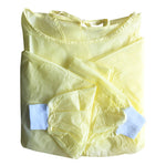 Welmed Protective Procedure Gown, Large, Yellow -Bag of 10 Welmed Protective Procedure Gown, Large, Yellow -Bag of 10