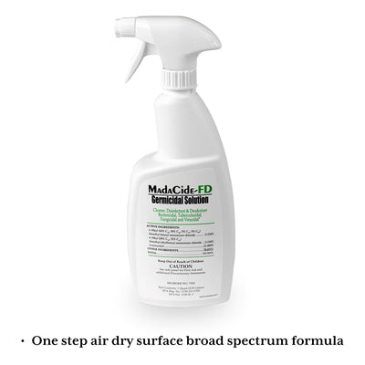 MadaCide FD Germicidal Solution -Case of 12 MadaCide FD Germicidal Solution -Case of 12
