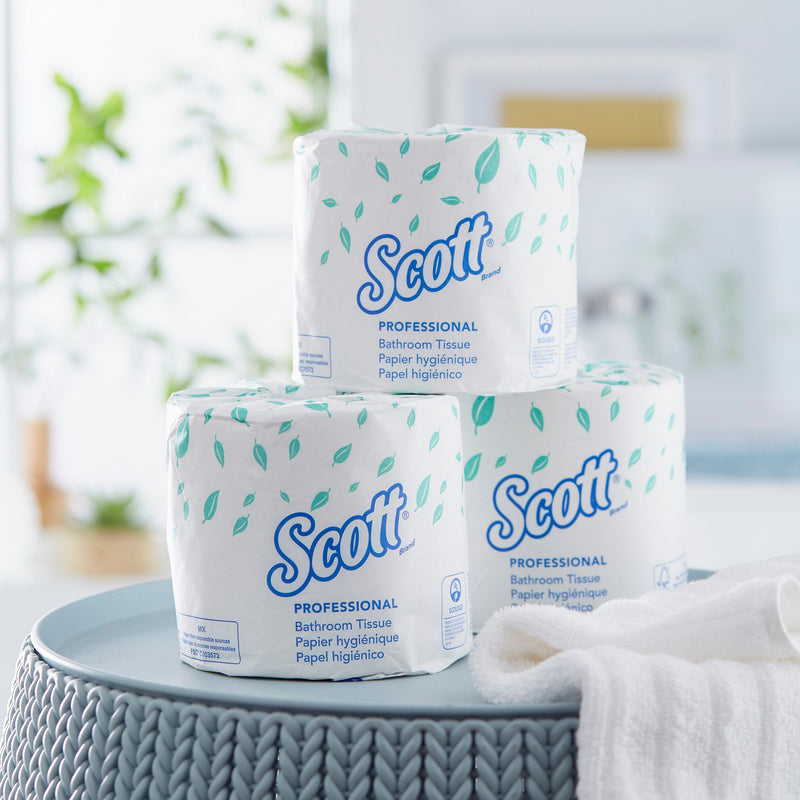 Scott Essential Toilet Tissue, Standard -Case of 80 Scott Essential Toilet Tissue, Standard -Case of 80
